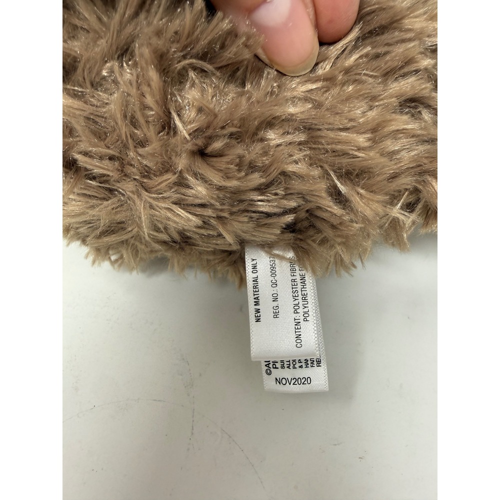 Aurora Destination Nation Sloth Plush Brown Shaggy Stuffed Animal 2020 12 inch - Picture 7 of 10